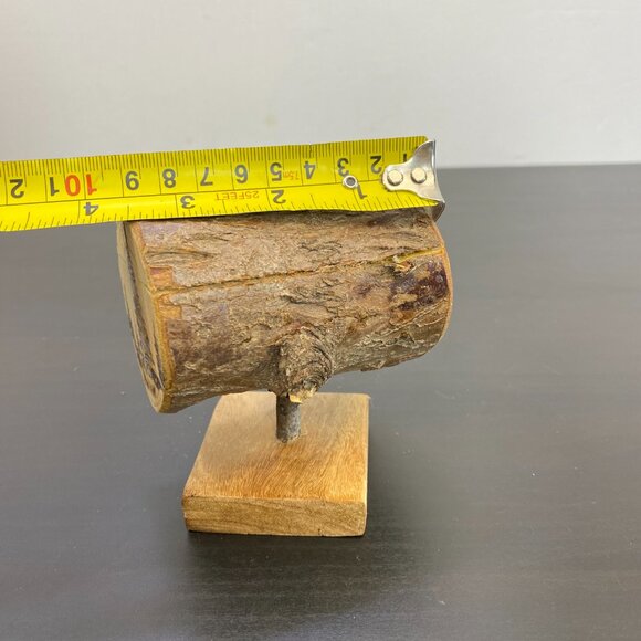 Handmade Table Top Jewelry Box, Ring Keepsake, Wood Burning Art, Cabin Decor. - Picture 5 of 10